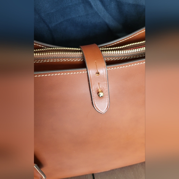 EUC Alto CAMILLA Dooney & Bourke Brown Leather Satchel Bag - Picture 13 of 16